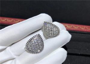 China  Serpent Boheme L Motif Ear Clips Set Full Diamond Paved wholesale