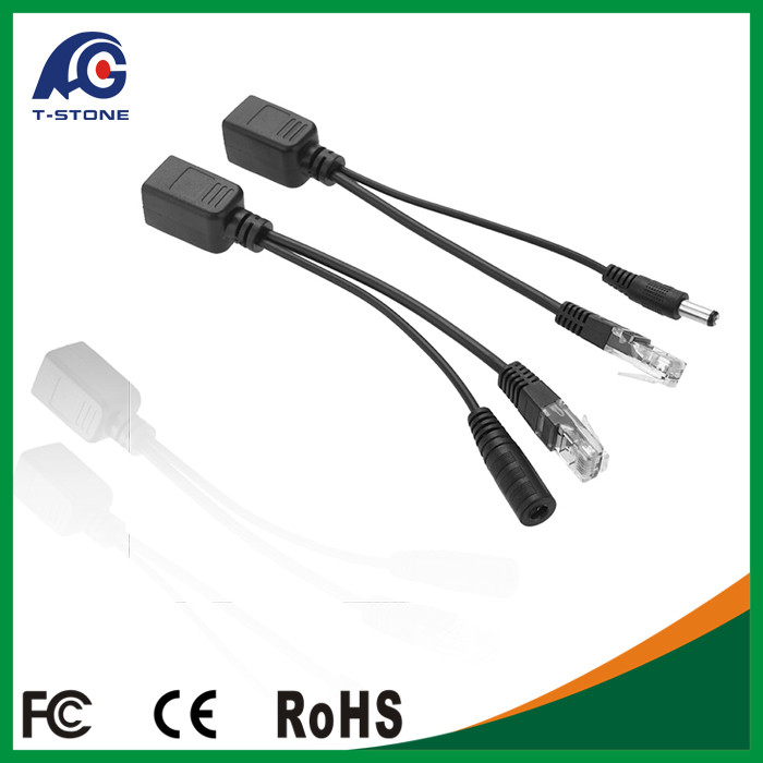 China Manufacturing Company Supply High Quality 13W PoE Cable Power Over Ethernet Injector wholesale