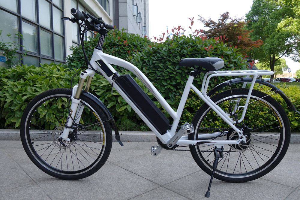 China 26 Inch 48v 500w City Electric Bike With 48v 10.4 Ah Samsung Lithium Battery wholesale