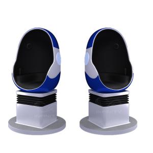 China 10 Square Meters Single Seat 9D VR Egg Chair with DPVR E3 2K Glasses wholesale