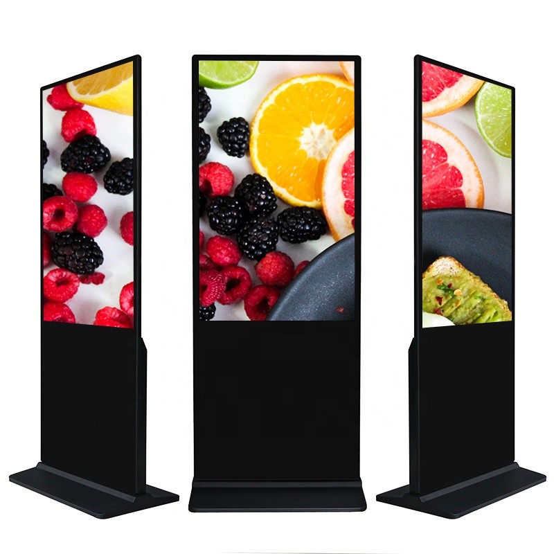China Vertical TV Touch Screen Kiosk 4k Indoor Advertising Player Display HD LCD Signage wholesale