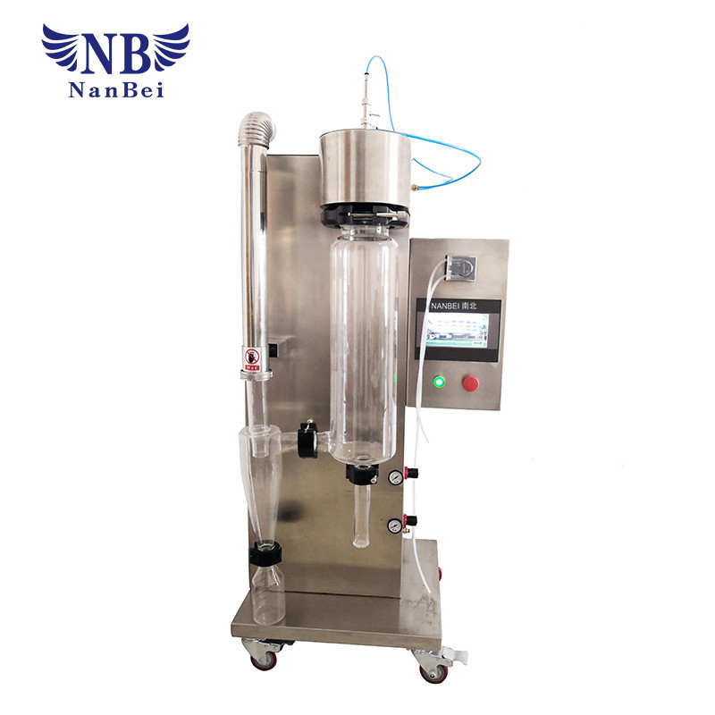 China NANBEI Mini Vacuum Small Lab Scale Spray Dryer English Language PLC System wholesale
