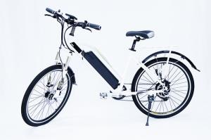 China Front Fork Suspension Electric Assist Bicycles Rear Brushless Geared Motor wholesale