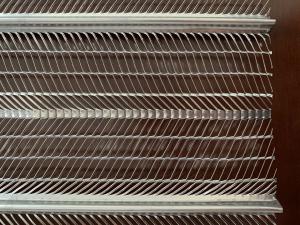 China 600mm Width Metal Rib Lath Sheet Galvanized 150mm Distance For Reinforcement wholesale