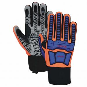China Heavy Duty Demolition Grip Impact Resistant Gloves AATCC Grade 6 Waterproof wholesale