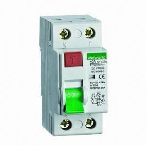 China Residual Current Circuit Breaker with 2 and 4P Poles wholesale