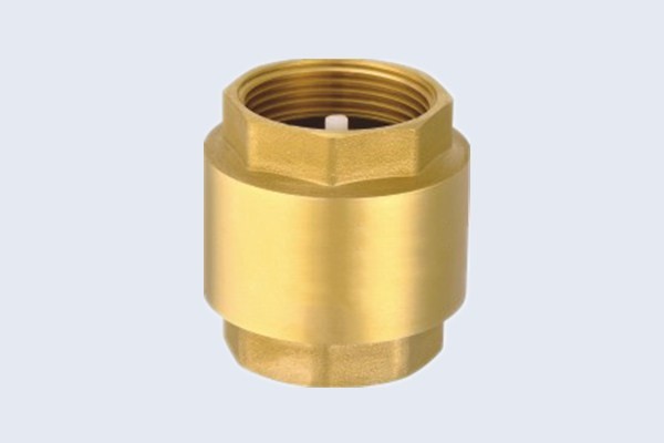 Buy cheap PN10 / 232Psi Brass Spring Check Valve With Plastic Disc from wholesalers
