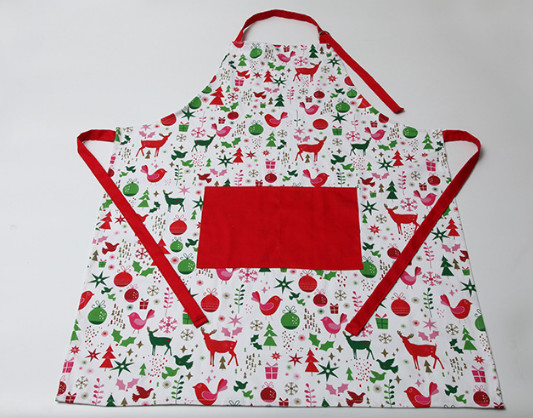 China Durable Colorful Cute Cooking Aprons Cotton Polyester Logo Embroidery Print wholesale