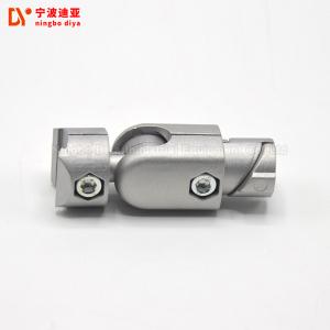 China 180 Degree Inner Lean Tube Connector Aluminum Die Casting Connectors D28 wholesale