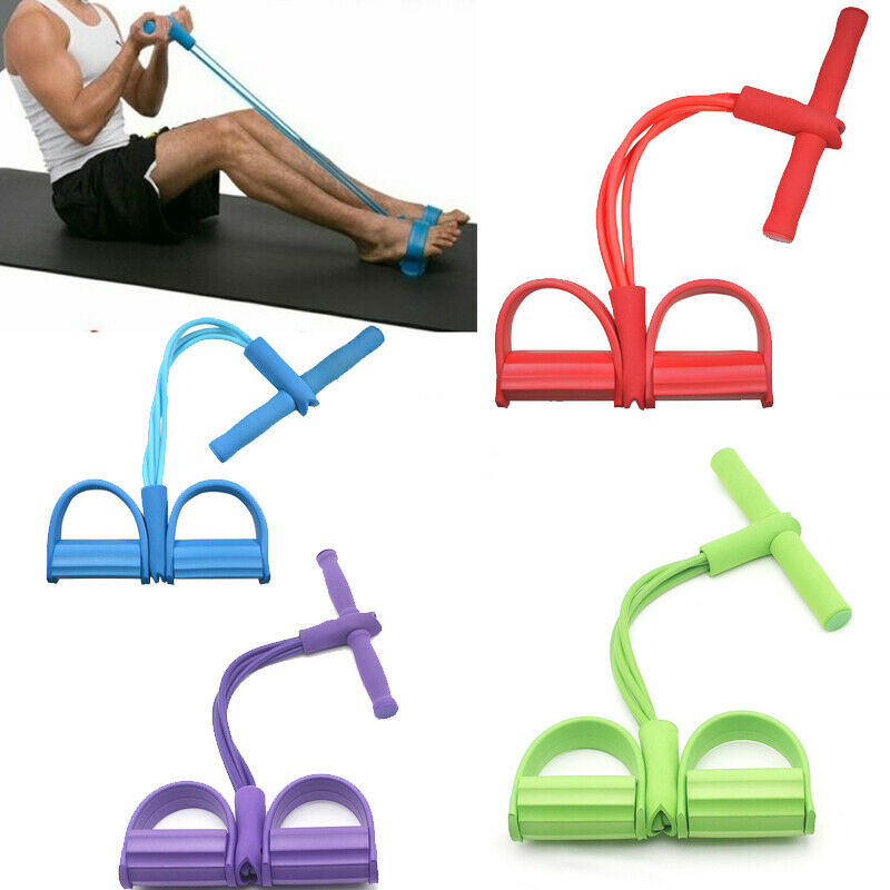 China Fitness Gum 4 Tube Resistance Bands Yoga Equipment Pilates Resistance Bands wholesale
