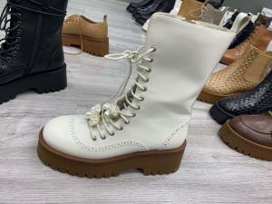 China Microfiber TPU PVC Leather Sneaker Booties For Women And Man wholesale