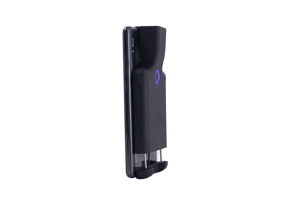 China Portable Cordless Hanxin Wireless QR Code Scanner With 2500mah Battery wholesale