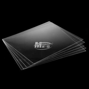 China 0.9mm 1mm 2mm Thickness Clear Plastic Sheet Petg For Decorating wholesale