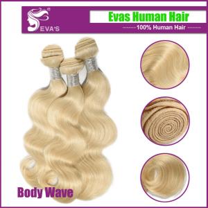 China Stylish Peruvian Virgin Hair Body Wave Blonde Human Hair Extensions For Black Women All Lengths Available wholesale