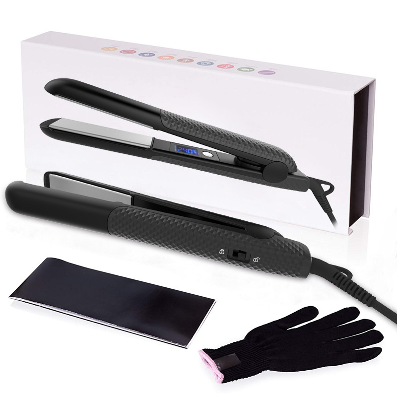 China Customized LCD Digital Professional Hair Iron Straighteners ROHS Certifiation wholesale