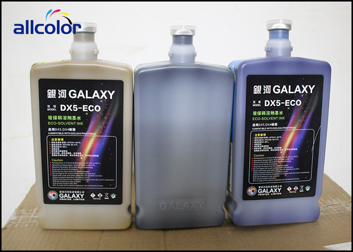 China Vivid Color Original Galaxy Eco Solvent Ink No Clogging Environmentally Friendly wholesale