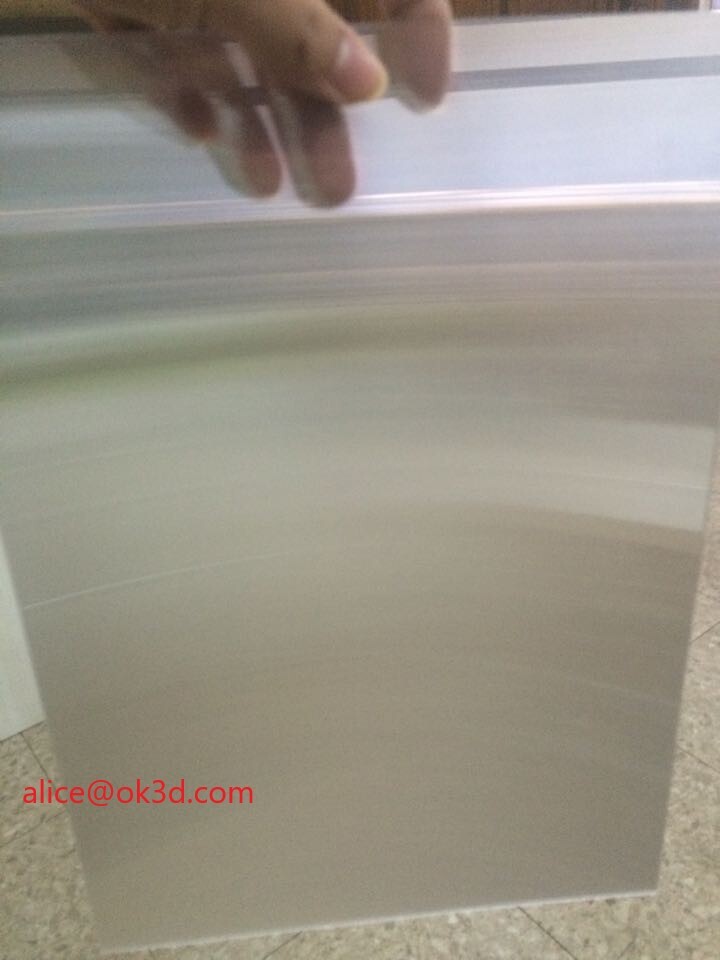 China High quality PET cylinder 3D Lenticular Material 75/100/161/200 Lpi 3D Film Lenticular Lens Sheet with straight line wholesale
