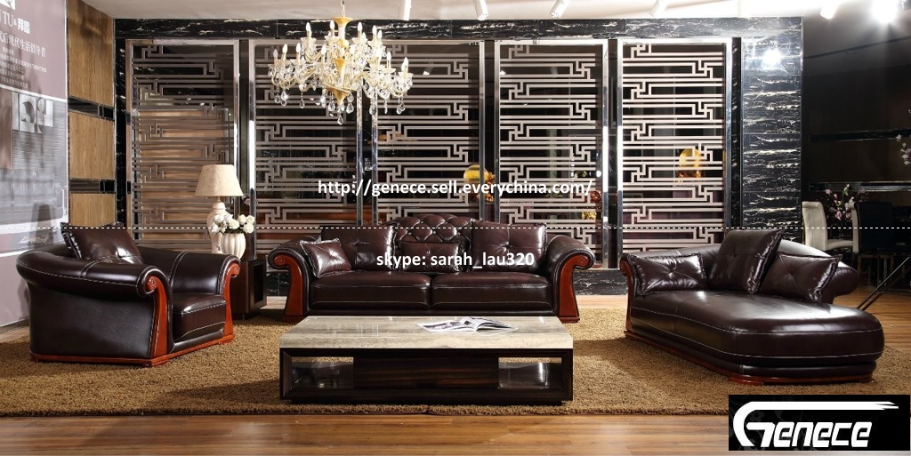 China American Style Imported Leather Sofa Couch wholesale