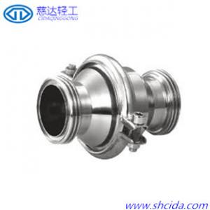China Sanitary stainless steel threaded check valve wholesale