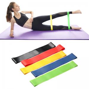 China Unisex Fitness Rubber Bands , Yoga Resistance Bands For Body Shaping wholesale
