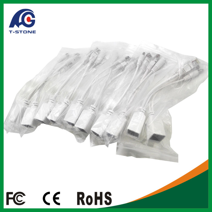 China Passive POE Injector cable/ poe module / Power Over Ethernet Female cable wholesale