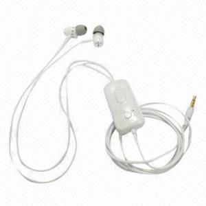 China Noise-canceling Earphone for iPhone, with 10mm Speaker and 100mW Rated Power wholesale