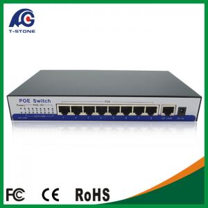 China OEM service for fast 10/100M IEEE802.3af15.4w 8 port poe switch wholesale