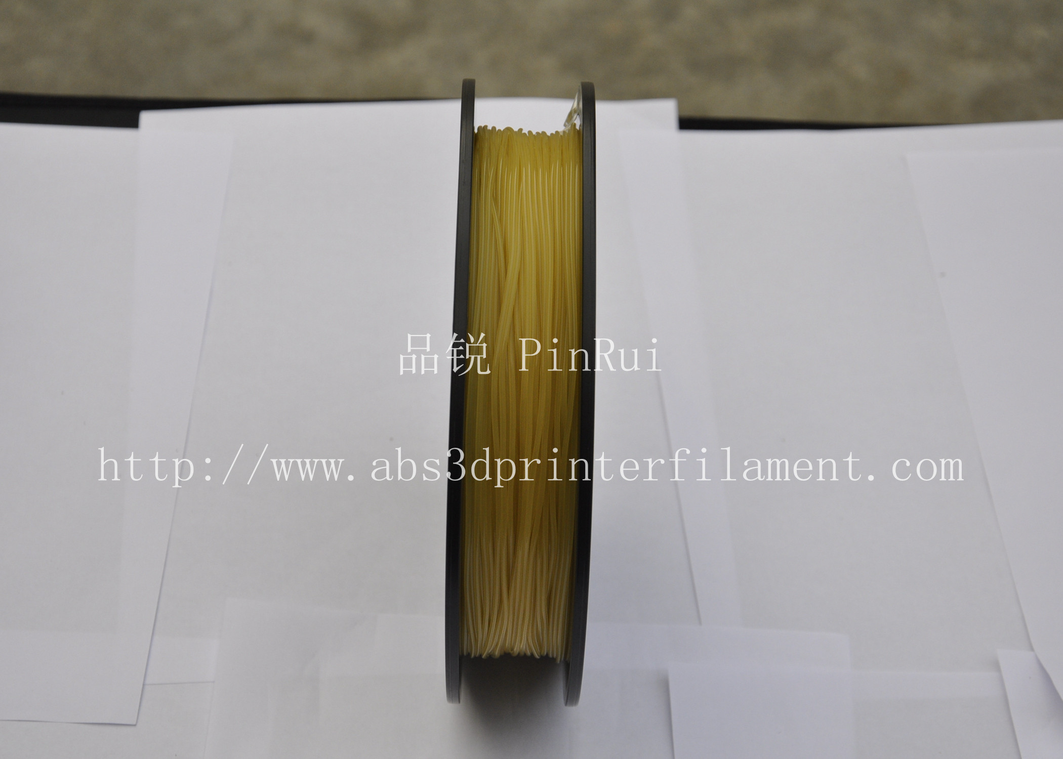 China Natural color PVA water soluble 1.75 or 3mm filament  3d printing material wholesale