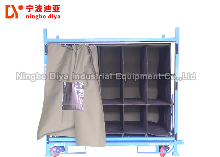 China Simple Operation Stainless Steel Trolley Cart Customized For Warehouse wholesale