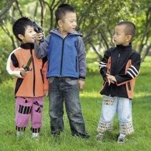 China Children's jacket, softshell style wholesale