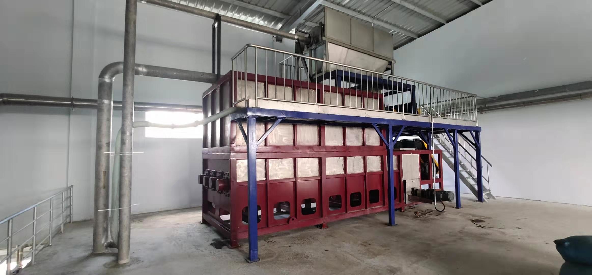 China Storage Raw Material Bin Double Shaft For Rendering wholesale