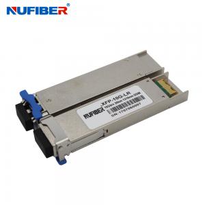China Hot Pluggable XFP Optical Fiber Module 10Gb/S With SM Duplex LC 1550nm wholesale