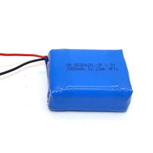 China 12.21Wh 3.7V 3300mAh Li Polymer Battery Pack wholesale
