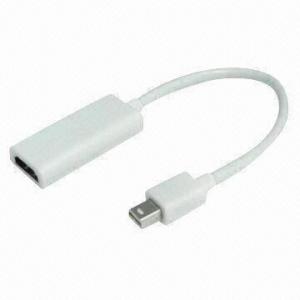 China Mini DisplayPort to HDMI Adapter, Comes in White, Ideal for MacBook wholesale