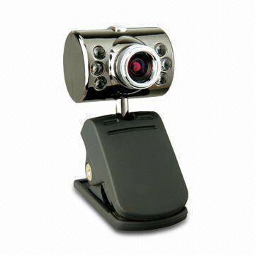 China PC Web Camera with Hardware 300K Pixels and Non-driver Chipset, Suitable for Video Chatting wholesale