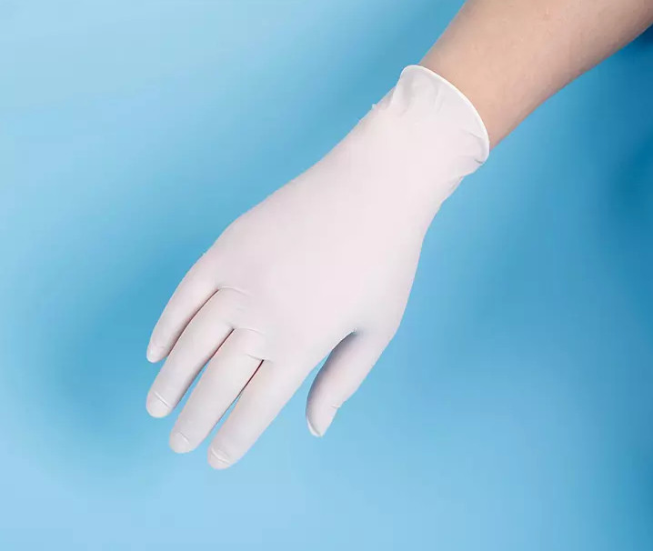 China Safety Work Disposable Examination Gloves For Medical Diagnoses Treatment wholesale