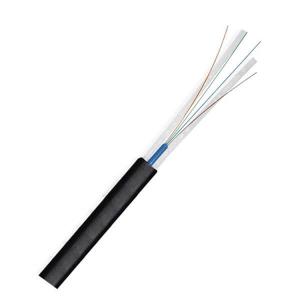 China Flat Drop Home Cable System Ftth Optical Fiber Cable 1-24 Core LAN Communication wholesale