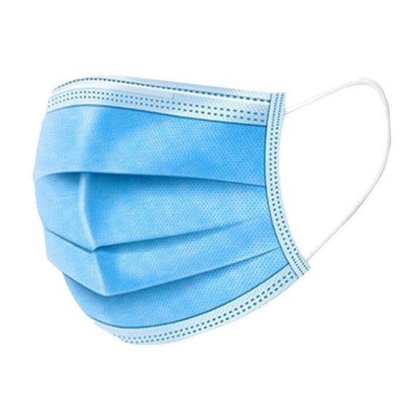 China Non Woven Protective Face Mask , 3 Ply Single Use Face Mask With High Elastic Ear Hooks wholesale