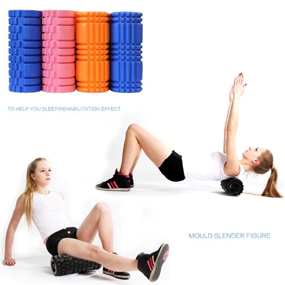 China Column Yoga Exercise Blocks / Pilates Foam Roller Gym Exercises Muscle Massage Roller wholesale