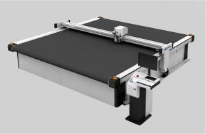 China Large Format Belt Table Flatbed Digital Cutter For EPE Foams wholesale