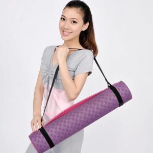 China Portable Yoga Mat Holder Strap , Fitness Gym Adjustable Shoulder Carrying Straps wholesale