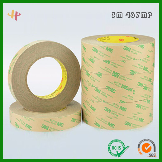 China 3M467MP non-substrate double-sided adhesive 200mp transparent ultra-thin non-base pure adhesive film tape wholesale