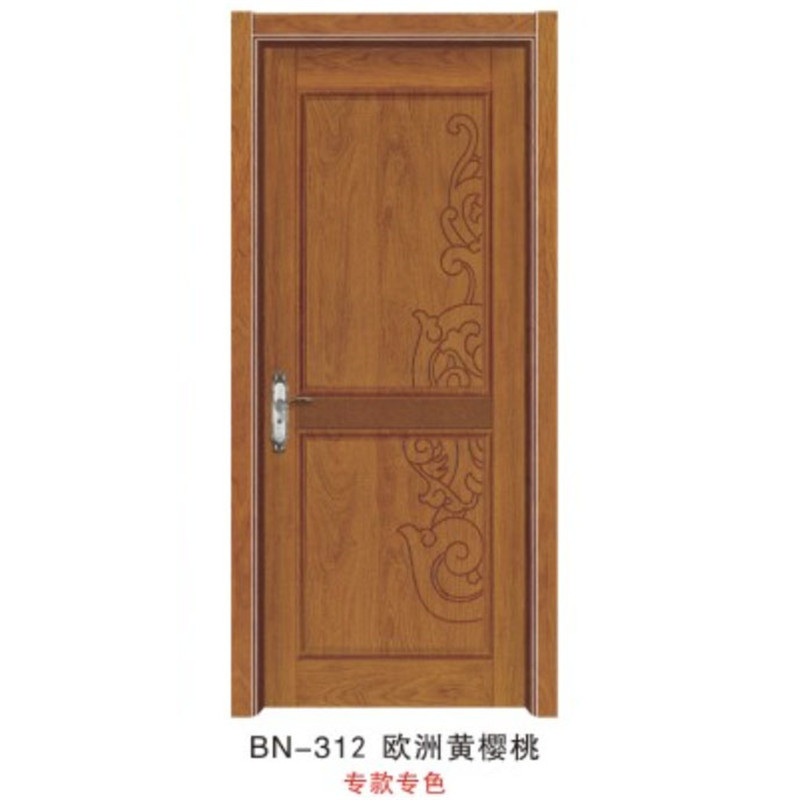 China zhongshan supplier composite paint door,original wooden door,rubber wooden door ,ecological wooden door, wholesale