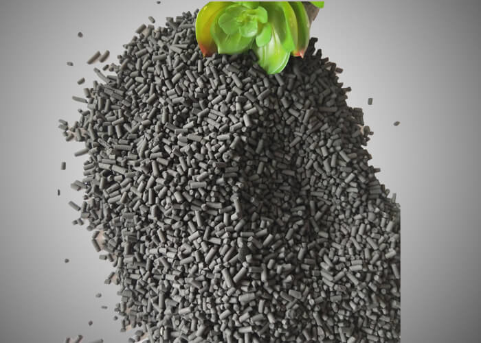 China Removal H2S Impregnated Columnar Activated Carbon 4mm 99%min Purity wholesale