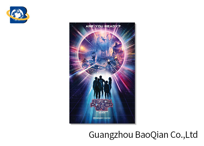 China High Resolution Lenticular Greeting Cards Movie Star Photo Eco - Friendly Material wholesale