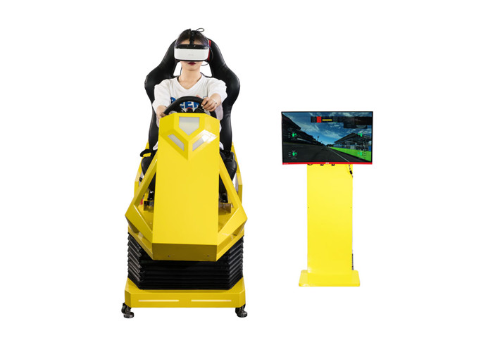 China Manual Operation VR Race car simulator Different Maps High Resolution VR Headset wholesale