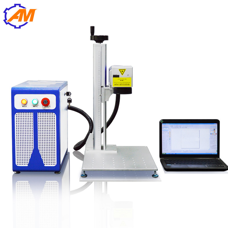 China 20W fiber laser engraving marking machine for metal and plastic wholesale