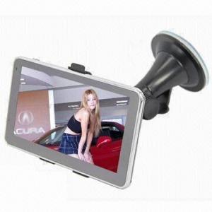 China GPS Navigator with 5-inch HD Touch Screen, 4GB Memory, 500MHz Frequency, CPU Bluetooth wholesale