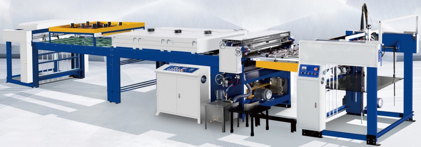 Buy cheap Overall Paper Oil Coating UV Varnishing Machine Two Units 1200mm from wholesalers