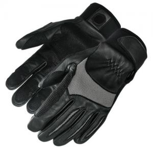 China Hysafety Black Goatskin Fast Rope Gloves Kangaroo Leather Padded wholesale